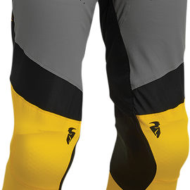 Prime Strike Pants - Gray/Lemon/Black - 34