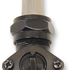 Downward Petcock - Black - 22mm