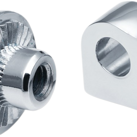 Splined Adjustable Peg Adapters - Chrome