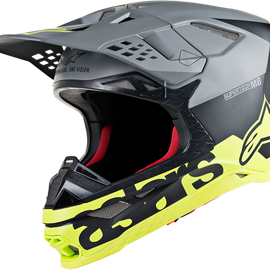Supertech M8 Helmet - Radium - MIPS - Matte Black/Mid Gray/Yellow Fluo - XS