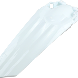 MX Rear Fender - White - Honda