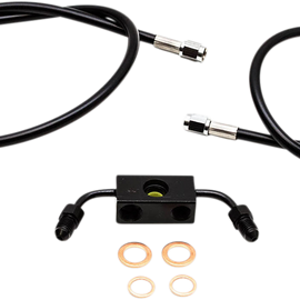 Brake Line - Black - FXD ABS