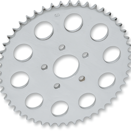 Rear Sprocket - Chrome - Flat - 51-Tooth