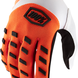 Airmatic Gloves - Fluorescent Orange -  Small