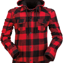 Women's Timberella Flannel - Red/Black - XS