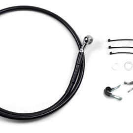 Front Brake Line - FXD '00-'05 - Black