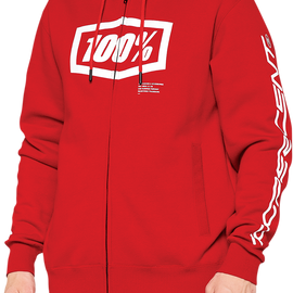 Syndicate Fleece Zip-Up Hoodie - Pepper - Small