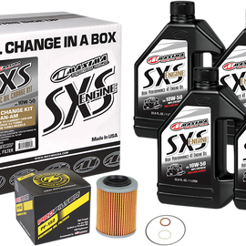 SXS Synthetic Oil Change Kit - Can-Am - 10W-50