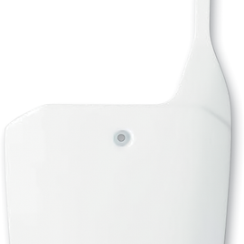 Front Number Plate - White - Honda
