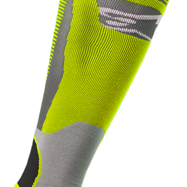 MX Plus 1 Socks - Yellow/Gray - Large/2XL