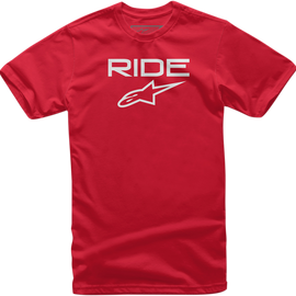 Ride 2.0 T-Shirt - Red/White - Large