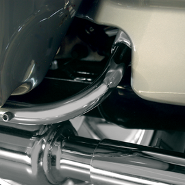 Saddlebag Guard Eliminator Bracket - Chrome