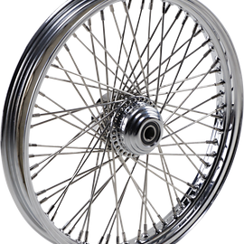 Front Wheel - 60 Spoke - Single Disc/No ABS - Chrome - 21"x2.15" - '08+ XL