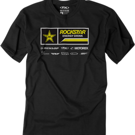 Rockstar 21 Racewear T-Shirt - Black - Medium