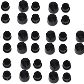 Cover Bolt Deep 1 Hex Black