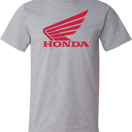 Honda Wing T-Shirt - Heather Gray - 3XL