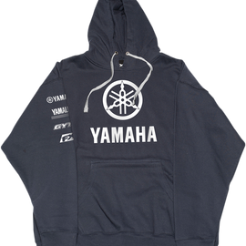 Yamaha Stack Hoodie - Navy - Large