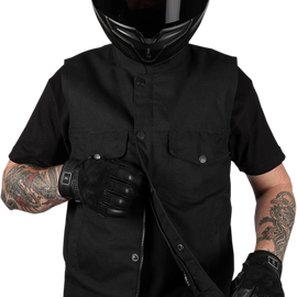 Nightrider Vest - Black - XL