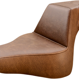 Step Up Seat - Lattice Stitched - Brown061