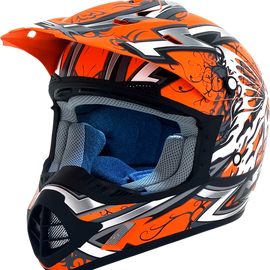 FX-17 Helmet - Butterfly - Matte Orange - XL