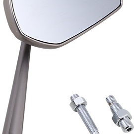 Mini Stocker Mirror - Titanium - Right