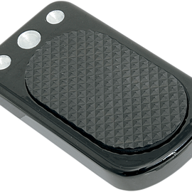 Black Brake Pedal Pad - '83-'18 FL