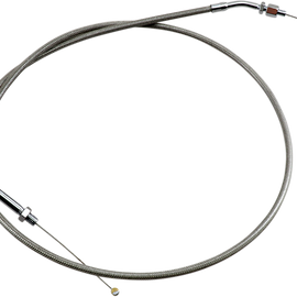Throttle Cable - Push - Yamaha - Stainless Steel