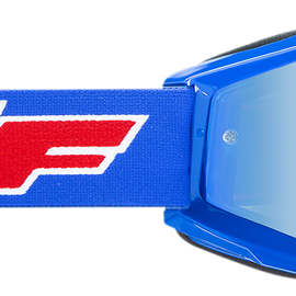 PowerBomb Goggles - Rocket - Blue - Blue Mirror