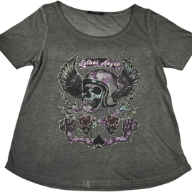 Women's Sinwheels T-Shirt - Gray - Small