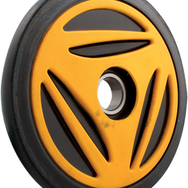 Idler Wheel with Bearing 6205-2RS - Yellow - Group 12 - 180 mm OD x 1" ID