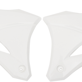 Radiator Shroud - White - KX 85