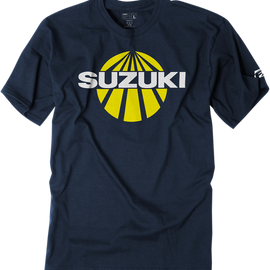 Suzuki Sun T-Shirt - Navy - Large