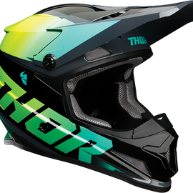 Sector Helmet - Fader - Acid/Teal - XS