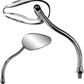 Mirror - Teardrop - Chrome