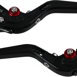 Black MGP Lever Set for Kawasaki