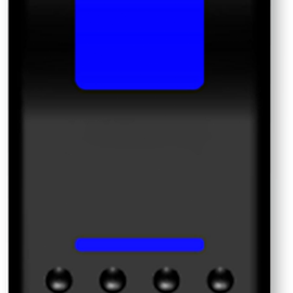 Rocker Switch - On/Off - Blue