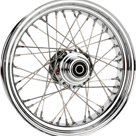 Front Wheel - 40 Spoke - Single Disc/No ABS - Chrome - 16"x3.50" - '00-'06 FLST