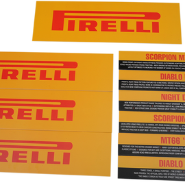 SIGN TIRE RACK PIRELLI