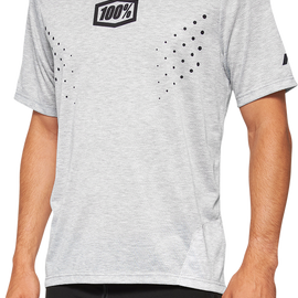 Airmatic Mesh Jersey - Short-Sleeve - Gray - XL