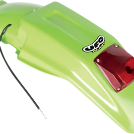 Enduro Rear Fender - with Light - Green - KDX200