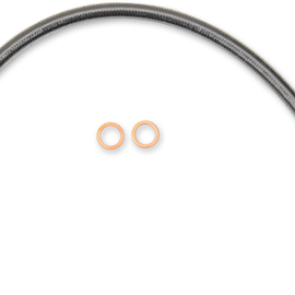 Brake Line - Front - Black Pearl - 36"