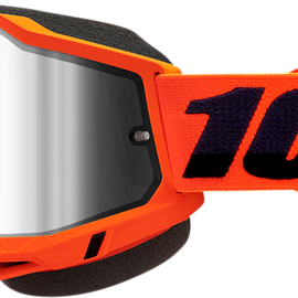 Accuri 2 Snow Goggles - Neon Orange - Silver Mirror