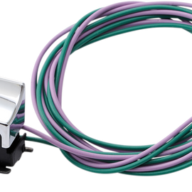 Chrome Left-Side Turn Signal Switch Kit for '82 - '95