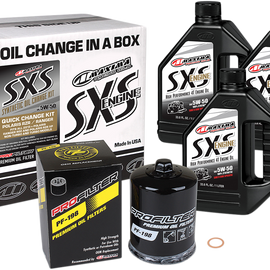 SXS Synthetic Oil Change Kit - Polaris - 5W-50