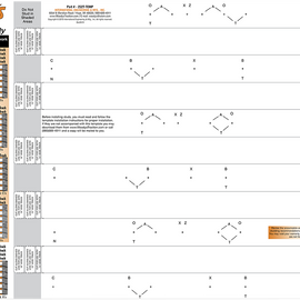 Template 2.52 Pitch 2-Ply Track