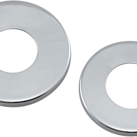 Fork Stem Dust Covers - Chrome