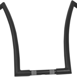 Flat Black 1-1/4" Strip Handlebar With 20" Rise