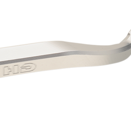 Brake Pedal Kit - Silver - Tracker Tip - Dyna