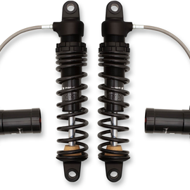 970 Series Remote Reservoir Shocks - Gloss Black/Matte Black - Standard - 12"