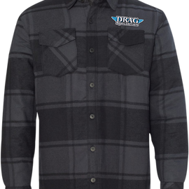 Drag Specialties Quilted Jacket - Plaid - 2XL